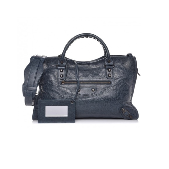 Balenciaga Handbags - BALENCIAGA Agneau Classic City Canard